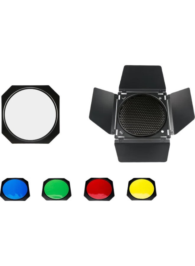 Godox Godox Bd-04 Large Honeycomb Four-Page Diffusion Grid Color Filter, Studio Flash Light Gobo Accessory, Photography Studio Lighting Effect Accessory - Image 3