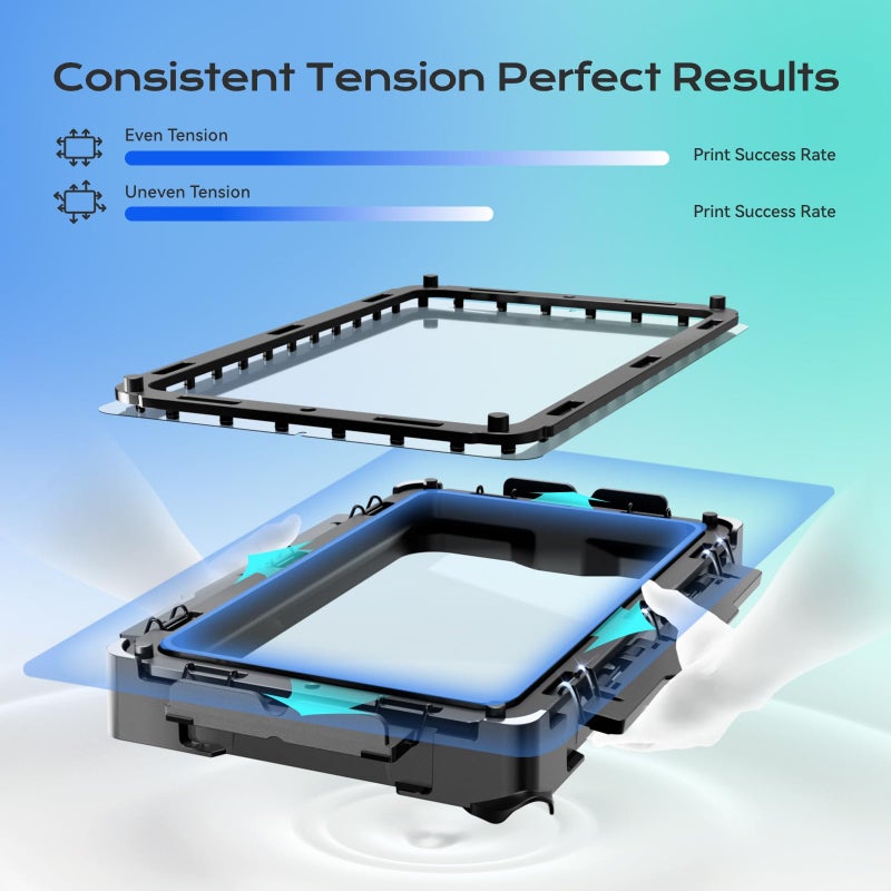 Chitu Systems Hoopat X4 Quick Release Resin Tank for ELEGOO Saturn 4/Saturn 4 Ultra 3D Printer with 3 Pcs Pre-Hole ACF Release Film, Swap in 1min for Easy Printing - Image 5