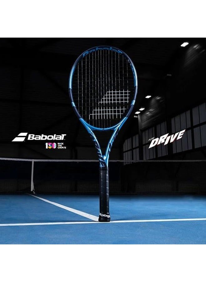 Babolat Pure Drive 11th Gen Tennis Racquet (4 1/8" Grip) Strung with White Syn Gut at Mid-Range Tension - Image 2