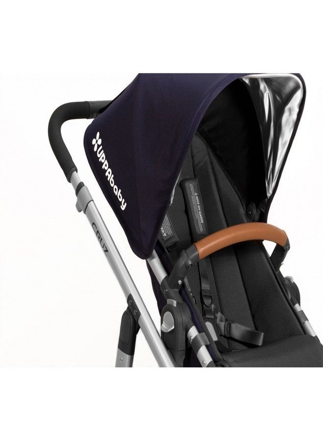 UPPAbaby Leather Bumper Bar Cover - Saddle, 1 Count (Pack of 1) - Image 1