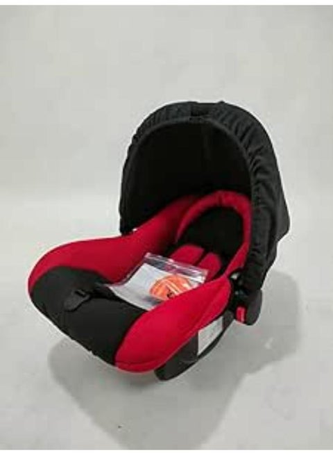 Car Seat with Metal Hand Levels for Newborns -Up to 18 Months - red