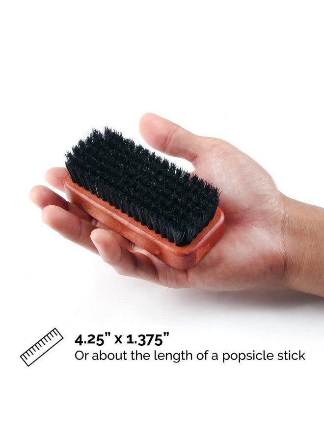 Zeus Boar Bristle Beard & Mustache Brush For Men 4.5 Softbristle Small Travel Beard Brushmade In Germany - Image 3