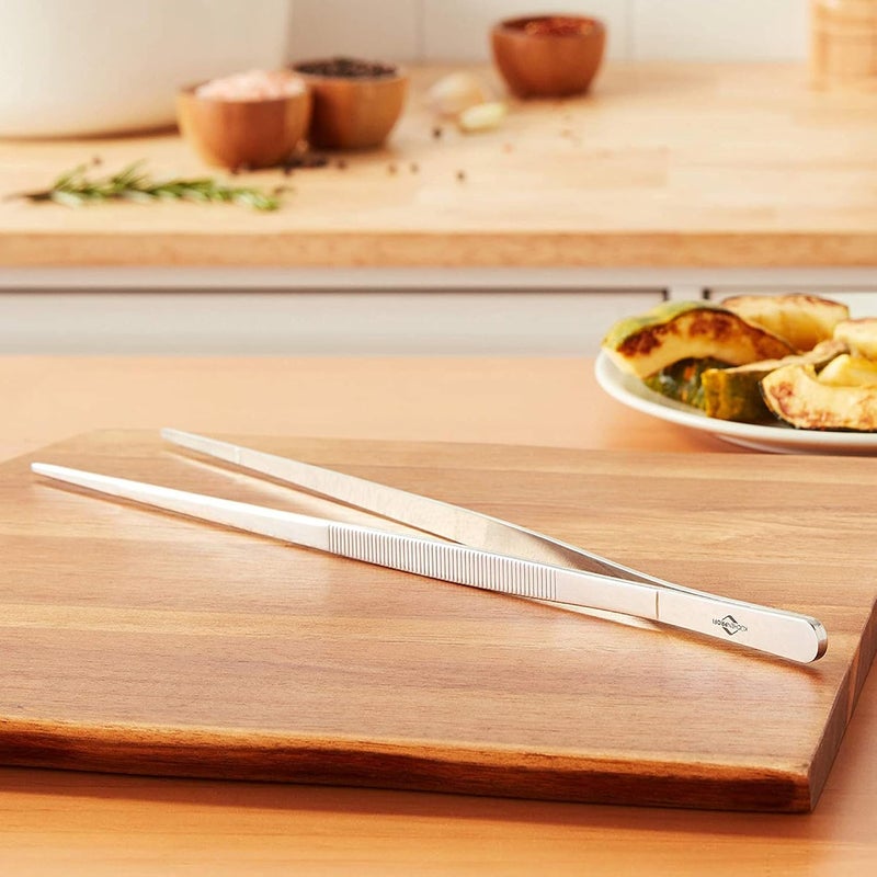 Küchenprofi 12-Inch Tweezer Tongs in 18/10 Stainless Steel - Image 4