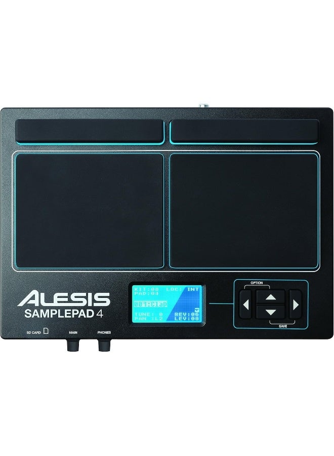 Alesis Sample Pad 4 - 4-Pad Percussion & Sample-Triggering Instrument - Image 2
