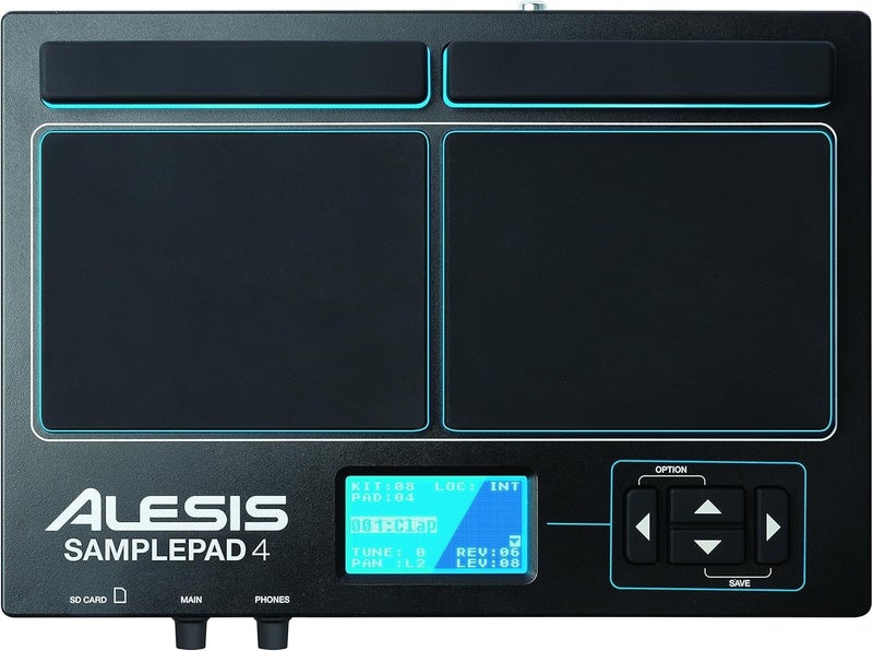 Alesis Sample Pad 4 - 4-Pad Percussion & Sample-Triggering Instrument - Image 2