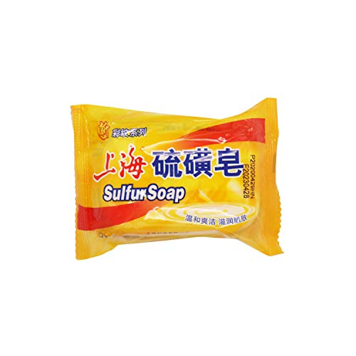 Bee & Flower Bee Flower Shanghai Sulfur Soap 10 Sulfur Soap Bar Face and Body Acne Treatment Sulphur Bar Soaps 34 Oz - Image 2