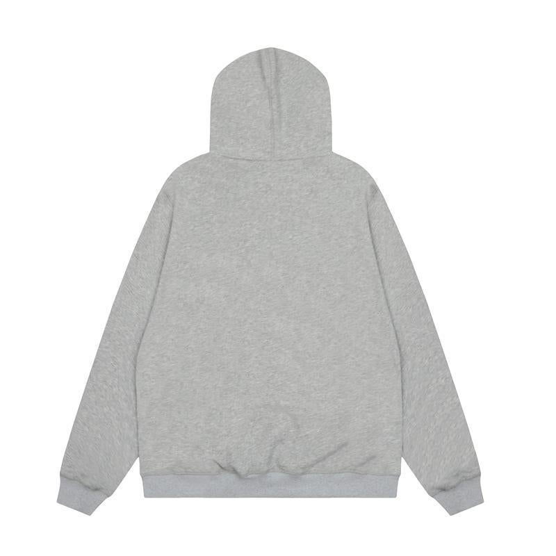 Corteiz Cut Out Letter Print Street Men'S And Women'S Loose Hooded Sweatshirt Casual Pants Suit - Image 4
