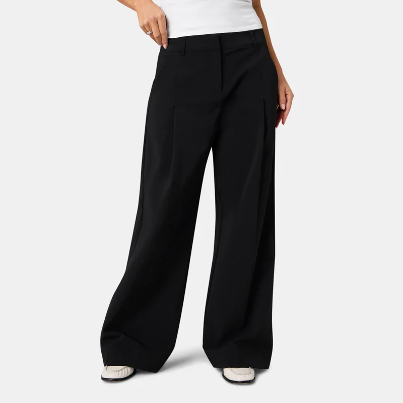 Fabletics Green Women's Everyday Wide-Leg Pants for Women | Best Price UAE