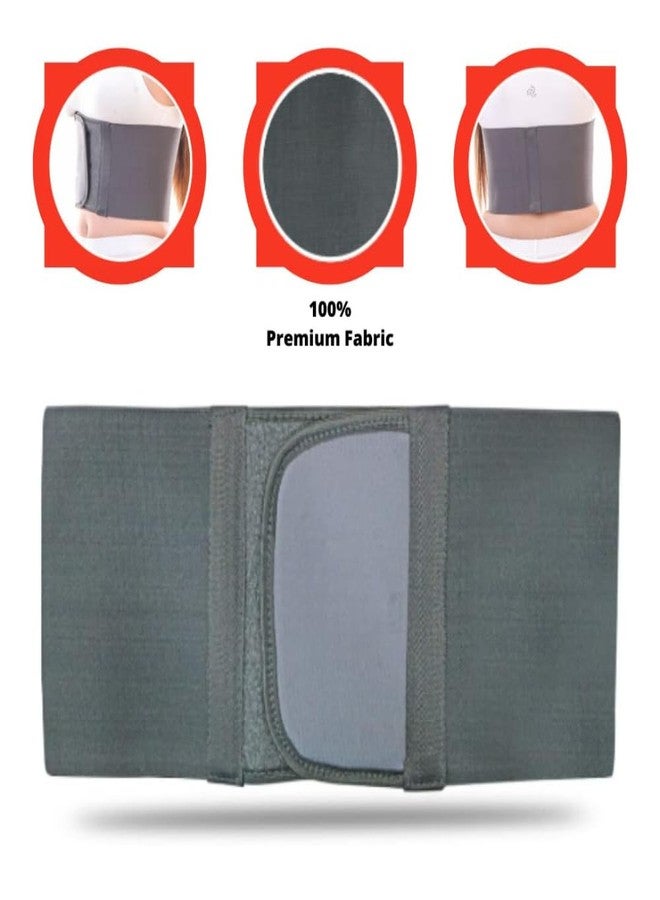 ADVANCE Chest Rib Belt Elastic Wrap Injury Binder Compression & Support Brace for Men & Female (Rib Belt) (L) - Image 3