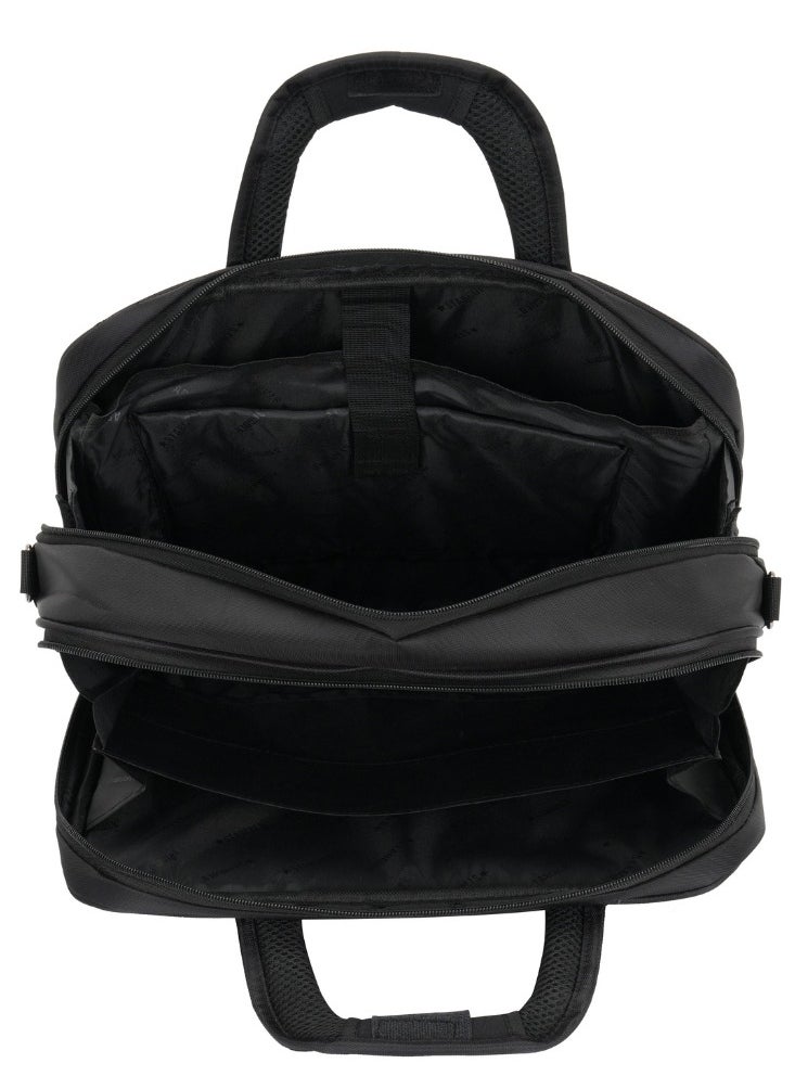 Stargold Laptop Bag, Premium 15.6" Business Briefcase With Multiple Compartments, Padded Shoulder Strap, And Water-Resistant Material, Black  - Image 5