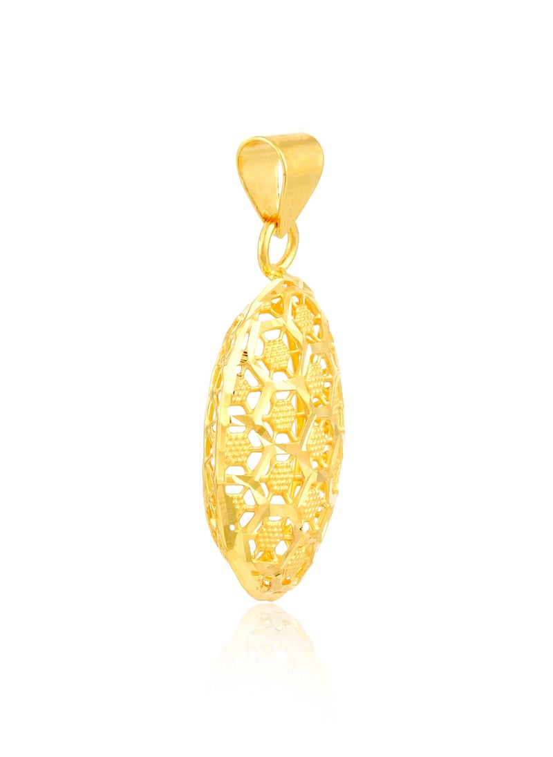 BAFLEH JEWELLERY Dazzle and Delight with 21k Gold Pendant Designs  - Image 2