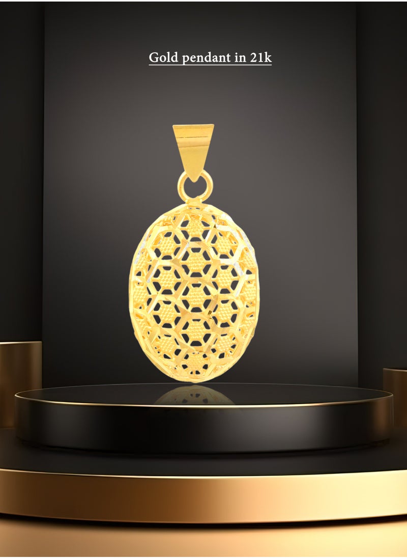 BAFLEH JEWELLERY Dazzle and Delight with 21k Gold Pendant Designs  - Image 4
