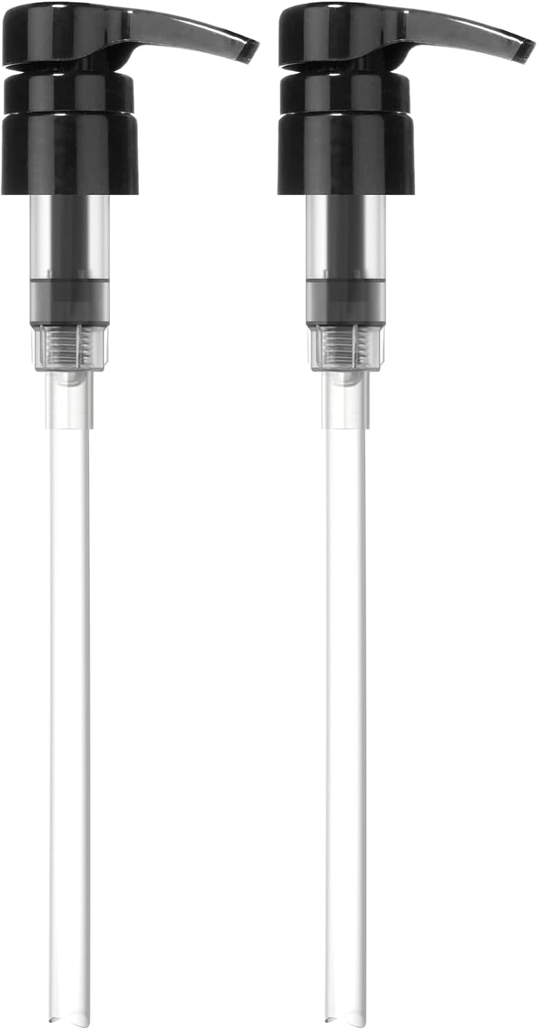 Bar5F Pump for 33.8-Oz Shampoo and Conditioner Liter Bottles (Fits 1" inch Bottle Neck 28/410) 2-Pack - Image 1
