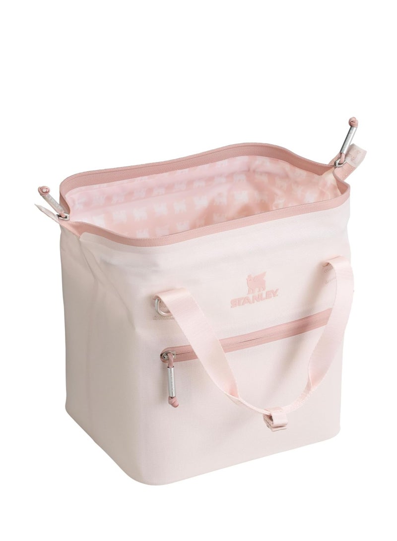 Stanley All Day Julienne Mini Cooler Bag & Insulated Lunch Tote | 7.4 QT (10 Can) Portable Soft Cooler with Leak-Proof Liner Pink - Image 5