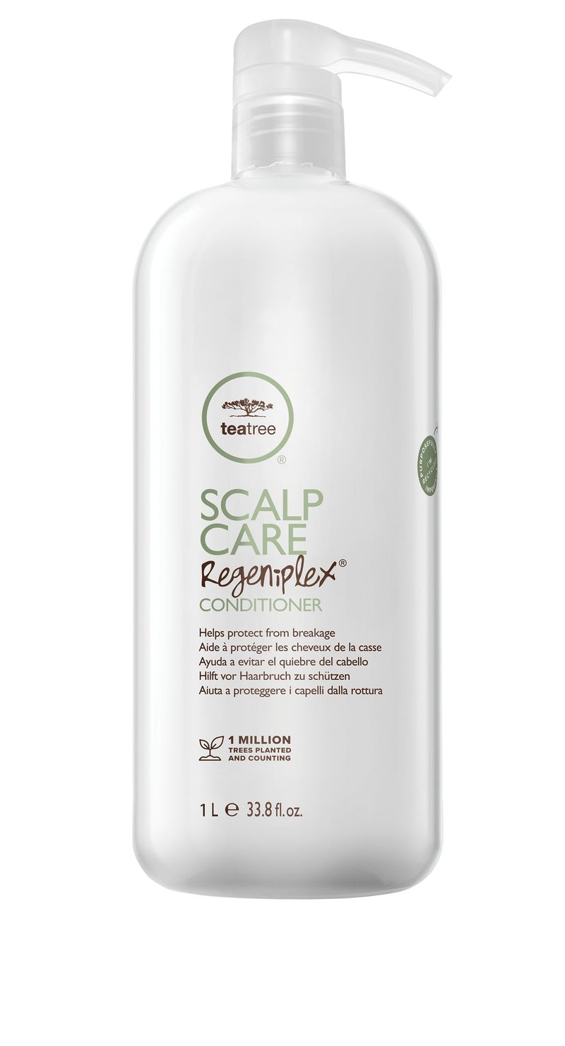 Tea Tree Scalp Care Regeniplex Conditioner, Thickens + Strengthens, For Thinning Hair, 33.8 fl. oz. - Image 1