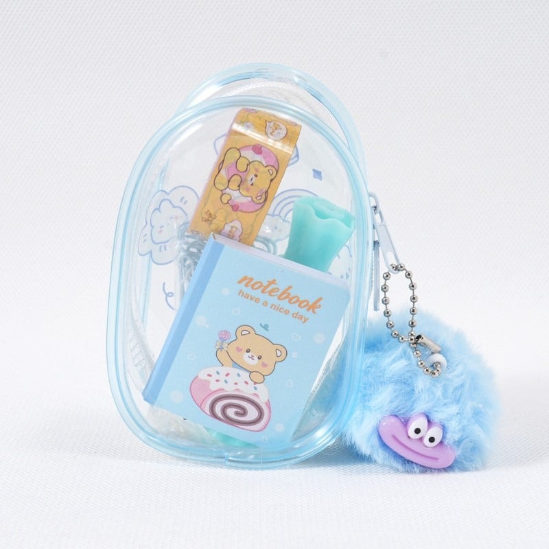 Cartoon Bear Stationery Gift Set 6 Pieces Student Stationery Children's Back-to-School Gift Hot Seller - Image 5