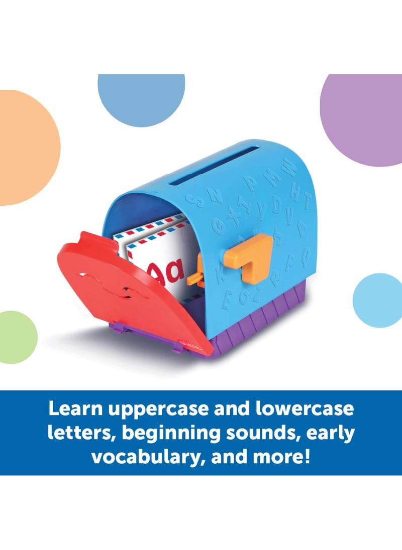 Learning Resources Learning Resources Alphabet Learning Mailbox, 62 Pieces, Ages 4+, Preschool Toys, Preschool Learning Activities, Kindergarten Toys  - Image 2