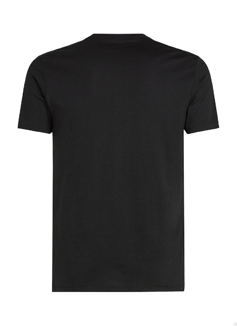 Men's Two Tone T-Shirt, Black - Cotton - pzsku/ZCEF02469249DFBFEEDA0Z/45/_/1728978217/d4959e53-f2f3-49ff-a20f-1ef1b81ba93a