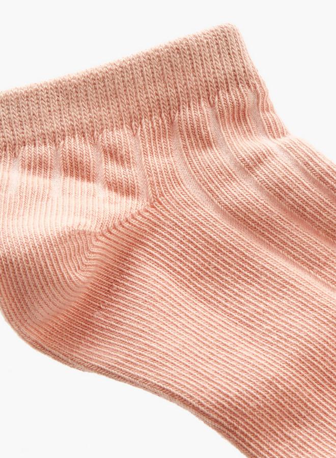 Flora Bella By Shoexpress Pack Of 7 Girls Socks Non Terry Ankle Length - Image 3
