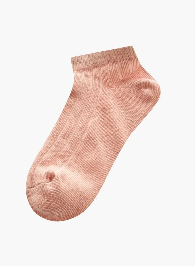 Flora Bella By Shoexpress Pack Of 7 Girls Socks Non Terry Ankle Length
