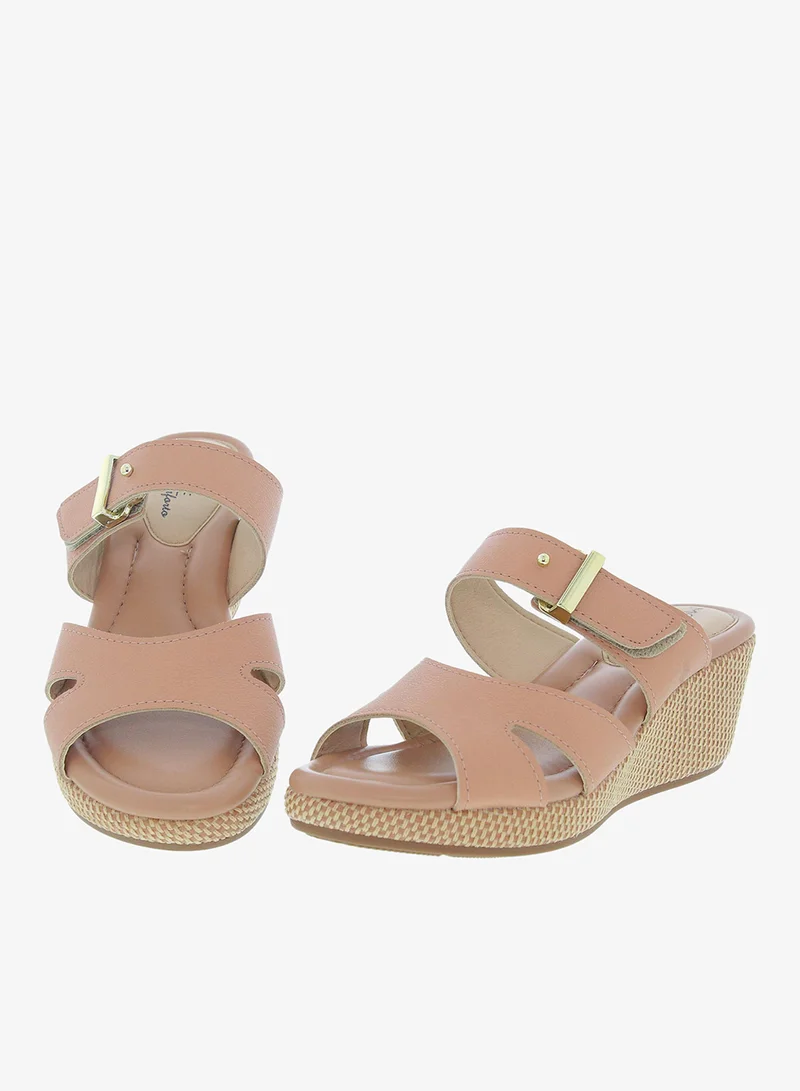 Modare Nude Modare Women’s Flat Summer Footwear – Lightweight Slip-On Comfort with Stylish Casual Design for Women | Best Price UAE