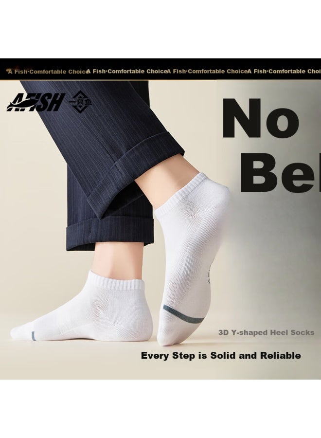 A FISH Men's 7a Grade Antibacterial And Odor-resistant Spring And Summer Sports Socks Casual Long And Short Cotton Socks Recommended By Baoqiang - Image 5