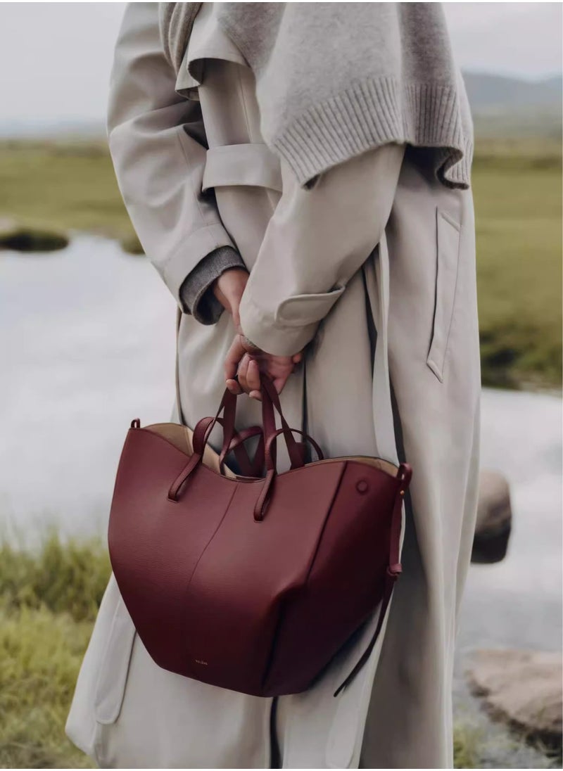NIBEMINENT - Polene Wings Bag Poling Entote Bag Womens Niche Large Capacity Bag Commuter Shoulder Bag All-match Handbag - Image 1