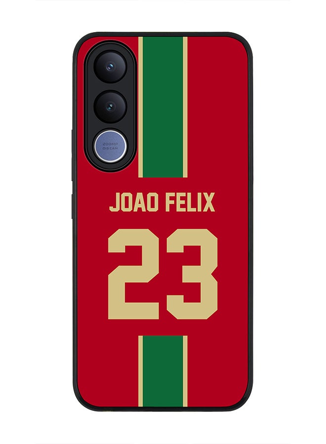 Stylizedd For vivo V70 FE Case,Slim fit Camera Protection, Shockproof Thin Phone cover  - Football - Portugal - Joao Felix - Image 1