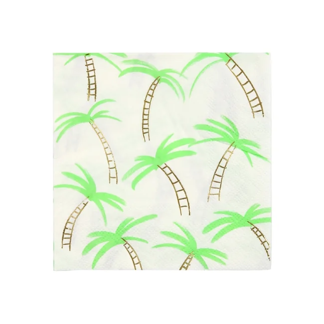 Meri Meri Palm Trees Napkins Small