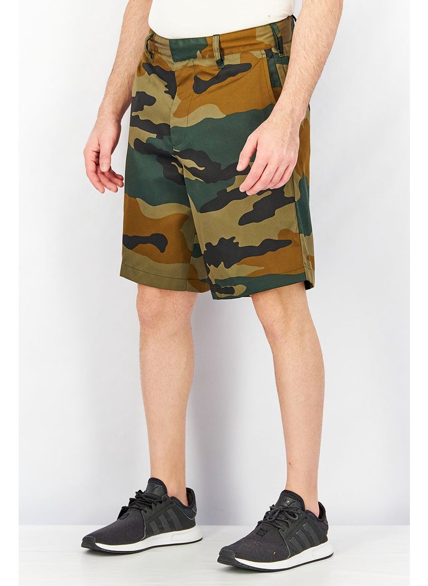 DIESEL Men Camouflage Basic Short, Olive, Brown And Black  - Image 4