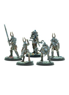 Modiphius Entertainment: The Elder Scrolls: Call To Arms: Draugr Lords - 5 Figures, 32Mm Unpainted Resin Rpg Miniatures, Scenic Bases, Chapter 4  - Image 1