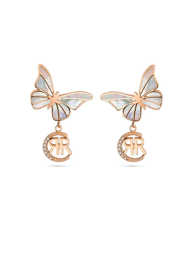 CERRUTI 1881 Butterfly Earrings, Delicate Womens Jewelry