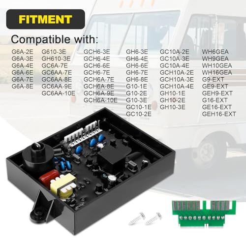 YEHERIT Upgraded 91365 RV Water Heater Ignition Control Circuit Board Compatible with Atwood Dometic GC10A-4E GC6AA-10E GCH6A-10E GCH10A-4E WH6GEA XT WH10GEA, Replace# 91346 93851 93305, Gas Electric 12VDC - Image 2