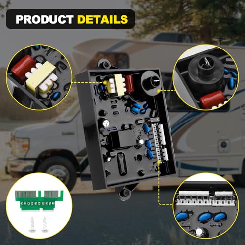 YEHERIT Upgraded 91365 RV Water Heater Ignition Control Circuit Board Compatible with Atwood Dometic GC10A-4E GC6AA-10E GCH6A-10E GCH10A-4E WH6GEA XT WH10GEA, Replace# 91346 93851 93305, Gas Electric 12VDC - Image 4
