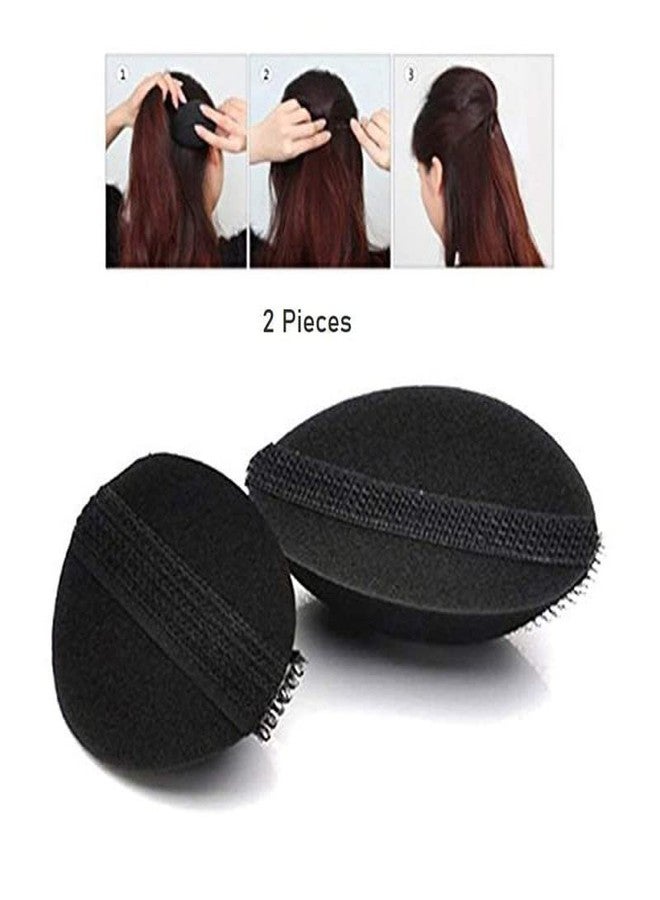 CHANDERKASH Combo of 13pcs,Banana Bumpit Hair Puff Maker, Donut Topsy Ponytail Holder Hair Styling tools - Image 4