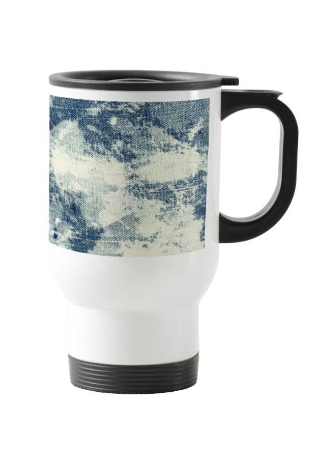 Jean Printed Travel Mug Multicolour 13centimeter