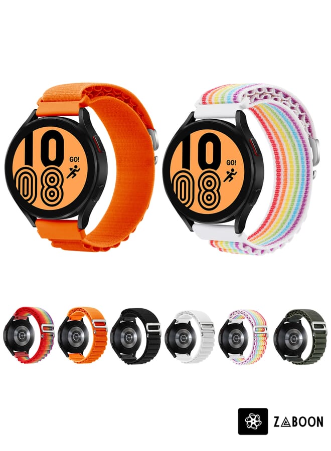 Zaboon Realme Watch 3/Amazfit GTR4/4 Pro Universal Nylon Watch Band - Image 5