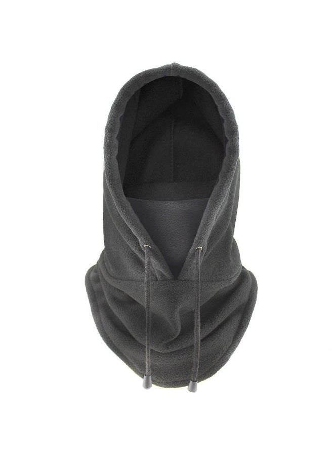 Cycling Cap Ski Winter Windproof Cap Outdoor Sports Bib Cold Padded Hood Mask Plush Warm Hat 