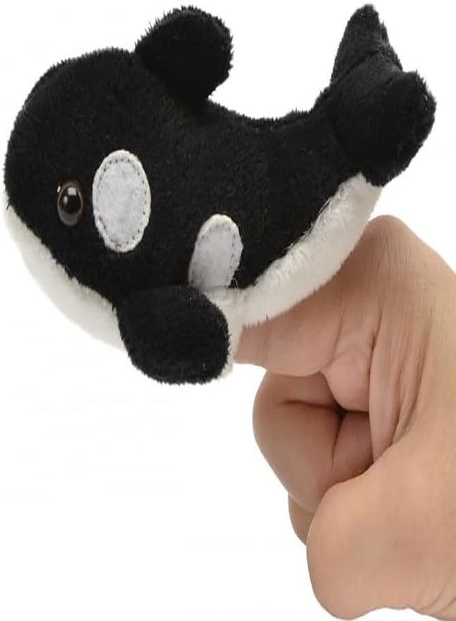 Unipak 1155WH Whale Plush Finger Puppet, 5-inch Length