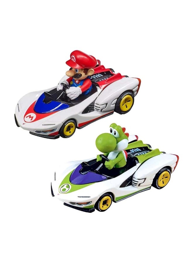 Carrera ماريو كارت P-Wing سيارات ماريو ويوشي القابلة للسحب (1:43، عبوة 2) - Image 1