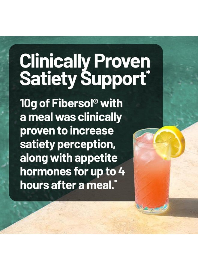 NatureWise NatureWise FiberGLP Powder - High Fiber GLP-1 Supplement - Supports GLP-1 Levels & Satiety* with Clinically Proven Fibersol® - Vegan & Sugar Free - Strawberry Lemonade Flavor - 4 oz[20 Servings] - Image 5