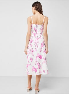 Ginger Strappy Printed Dress  - Image 2