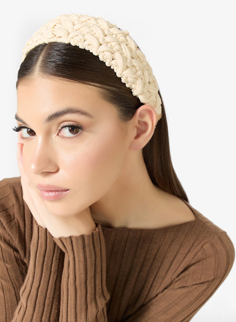 Khizana Woven Texture Headband - Image 4