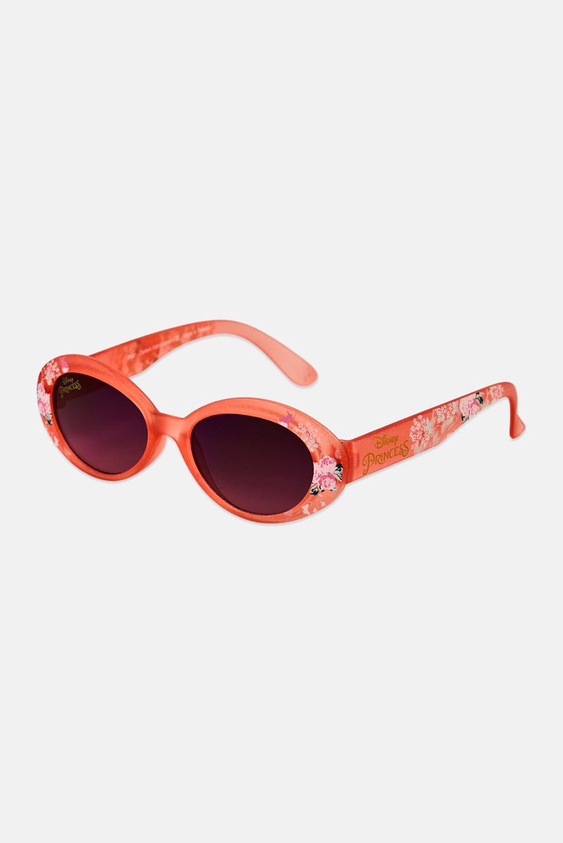 Disney Kids Girl Princess Oval Sunglasses, Pink - Image 2