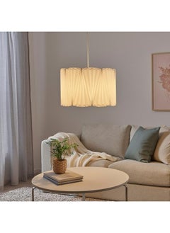 erorex Lamp shade, pleated white, 42 cm  - Image 4
