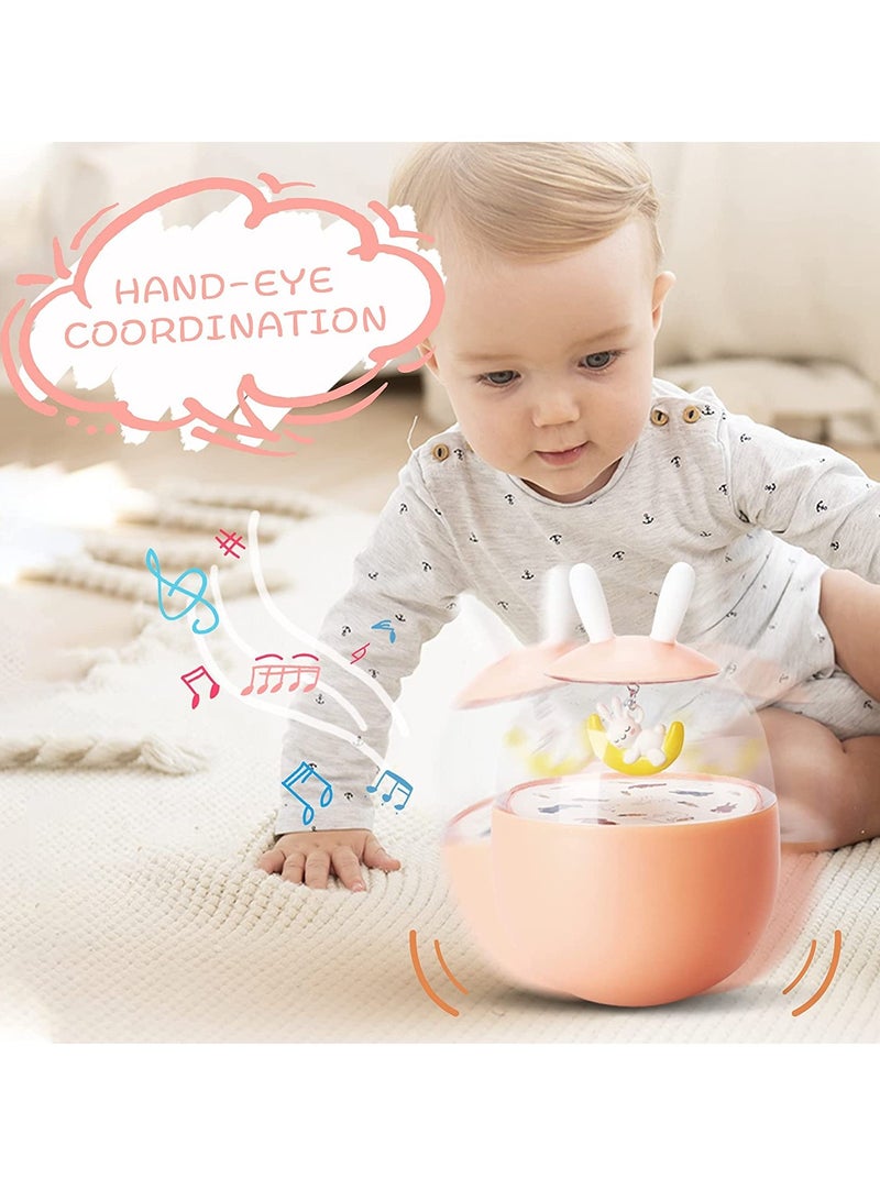 KASTWAVE Tumbler Toy for Baby, Roly Poly Toys(Pink) - Image 4