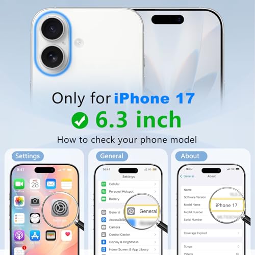 BENTOBEN Magnetic for iPhone 17 Case, Cute Wavy Full Camera Protection [Compatible with MagSafe] Translucent Matte Anti-Slip Bumper Women Girls Boys Protective Cover for 17 6.3", Deep Green - Image 3