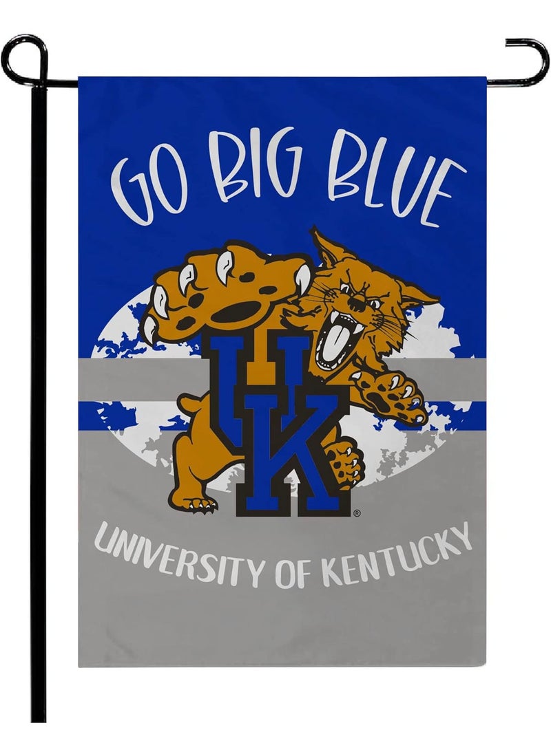FANMATS FANMATS 34983 Kentucky Wildcats Stylish Garden Flag 12x18  - Image 1