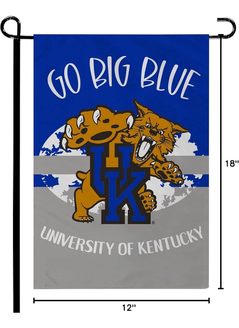FANMATS FANMATS 34983 Kentucky Wildcats Stylish Garden Flag 12x18  - Image 3