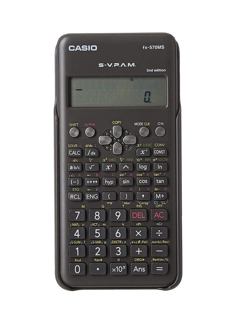 Casio FX-570MS 2nd Edition Scientific Calculator with 2-Line Display, FX 570 MS